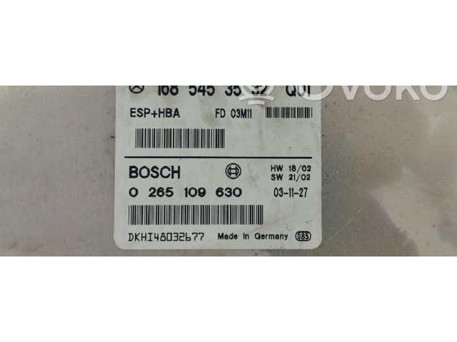 Блок управления АБС 1685453532 Mercedes-Benz A W168