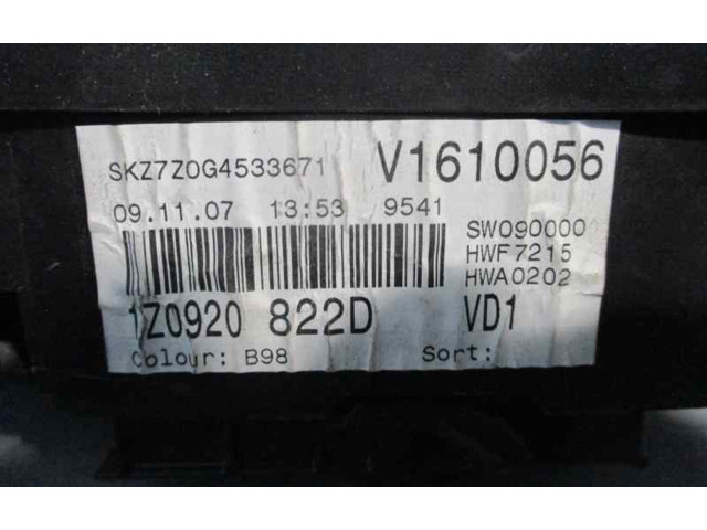 Панель приборов 1Z0920822D, V1610056 Skoda Octavia Mk2 (1Z)