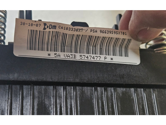 Подушка безопасности водителя 96639595XT Citroen Berlingo