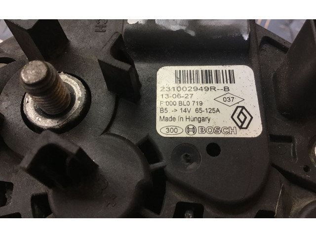 Генератор 231002949R Dacia Sandero