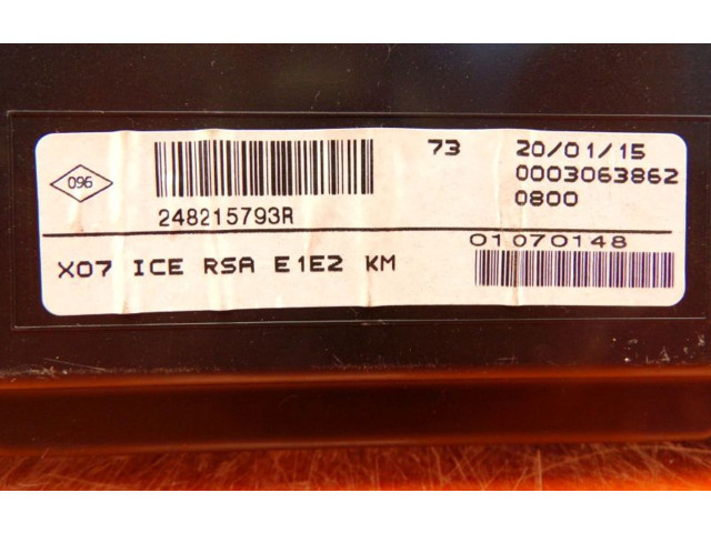 Панель приборов 248215793R, 248215793R Renault Twingo III