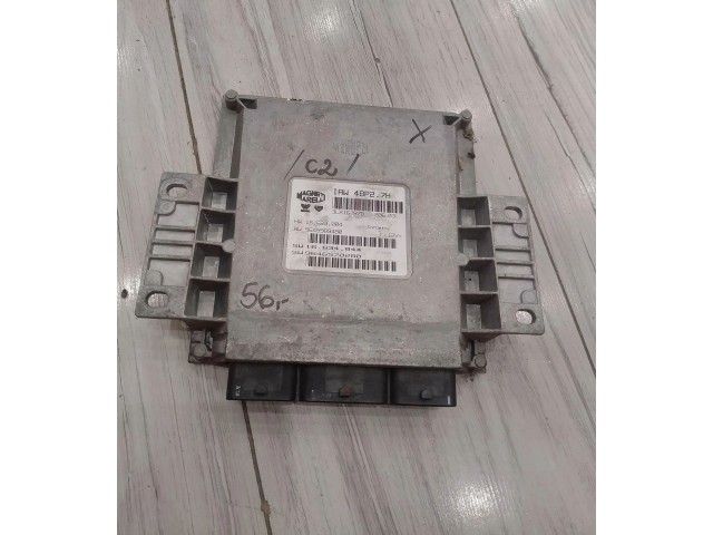 Блок управления двигателем ECU 9646570280   Citroen C2