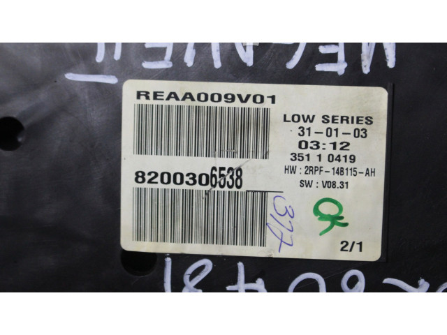 Přístrojová deska Renault Megane II 2002 8200306538