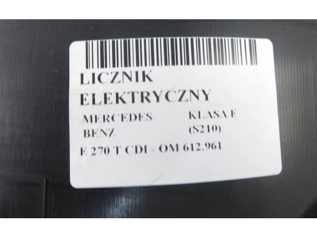 Přístrojová deska  Mercedes-Benz E AMG W210 1999 2105405248, 2105405248  