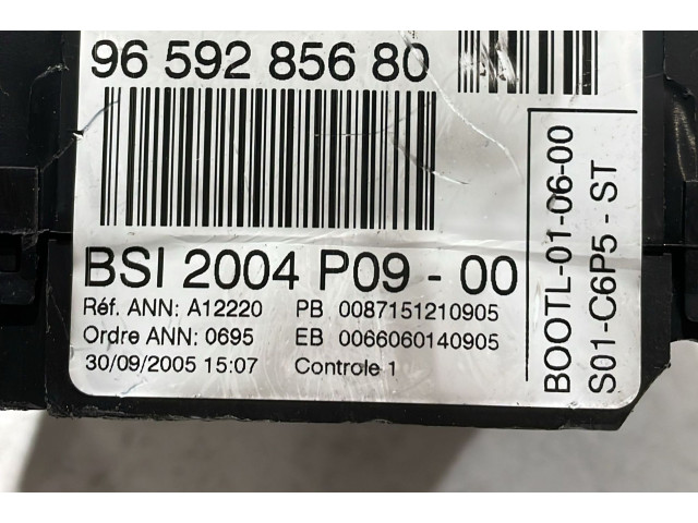 Řídící jednotka SW9661700480, SW9661700480 Citroen C2 2006
