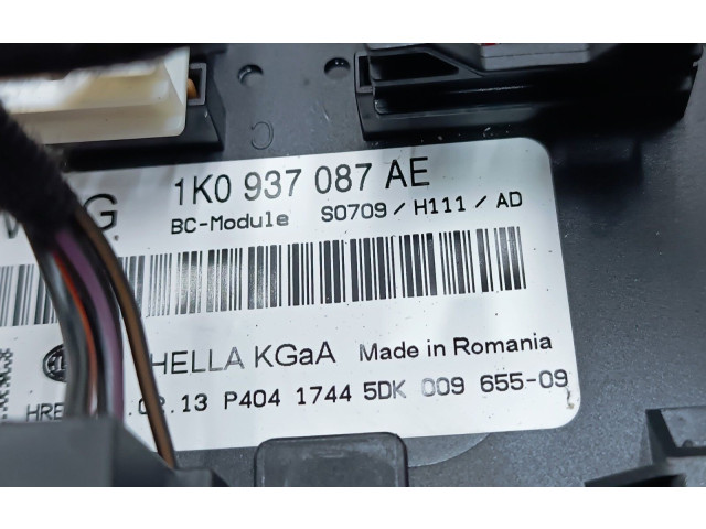 Блок комфорта 1K0937087AE Skoda Superb B6 (3T)