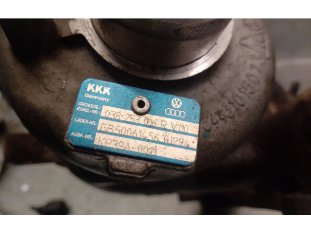 Турбина Volkswagen Golf SportWagen 038253016R, KP39A0011 для двигателя BKC