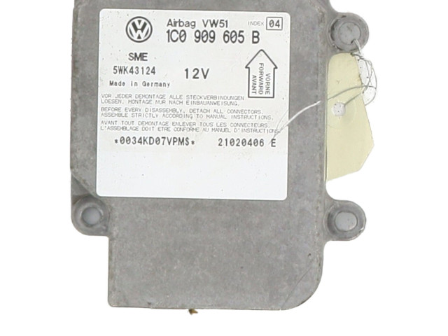 Блок подушек безопасности 1C0909605N00A   Volkswagen PASSAT B5.5