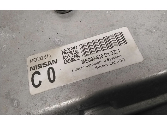 Řídící jednotka MEC93610 Nissan Qashqai 2008