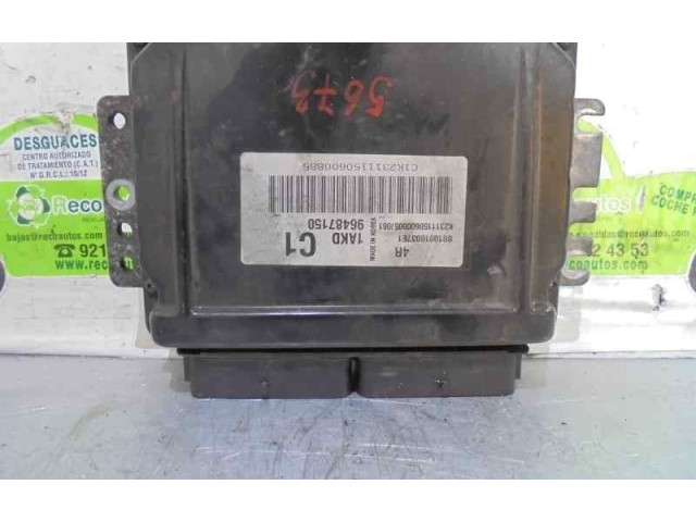 Блок управления двигателя 96487150, S010016037E1   Chevrolet Tacuma