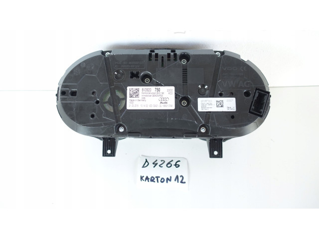 Панель приборов 8V0920750   Audi A3 S3 8V       