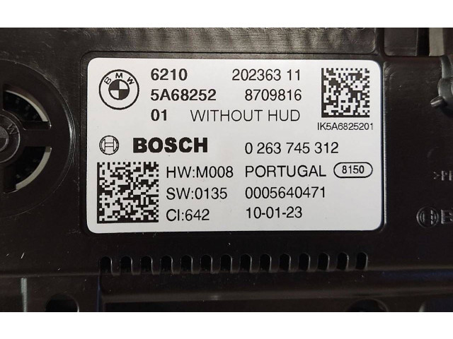 Панель приборов 5A68252, 62105A68252 BMW Z4 g29