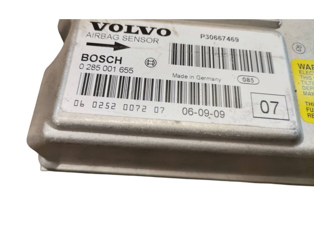 Блок подушек безопасности P30667469, 0285001655   Volvo V70