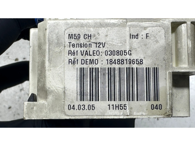 Блок управления климат-контролем 1848819658, 030805G Citroen Berlingo