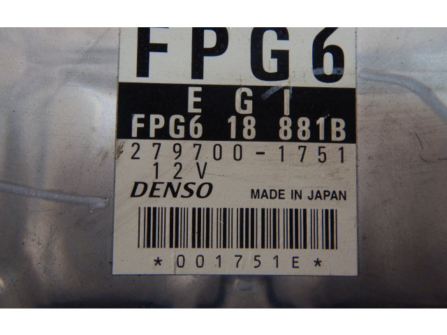 Řídící jednotka 2797001751, 2797001751 Mazda Premacy 2002