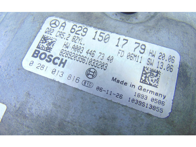 Блок управления двигателя A6291501779 Mercedes-Benz ML W164