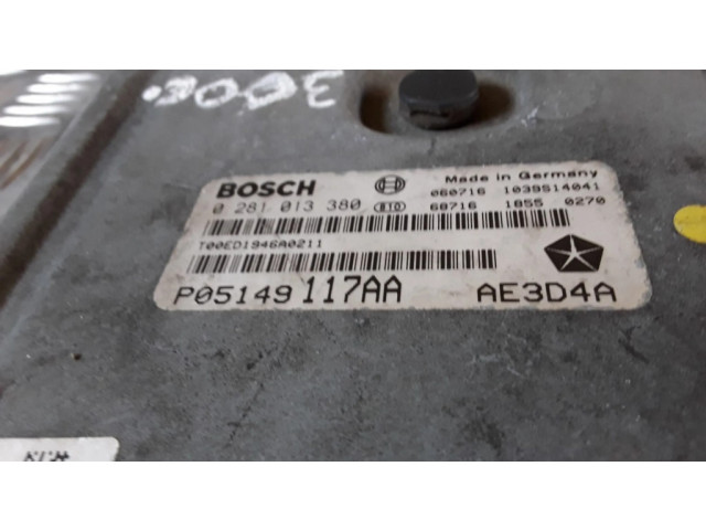 Řídící jednotka 0281013380, P05149117AA Chrysler 300 - 300C 2008