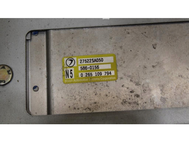 Блок управления коробкой передач 27522SA050, 27522SA050   Subaru Forester SG