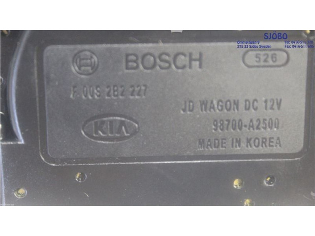 Моторчик заднего дворника 98700-A2500    KIA Ceed