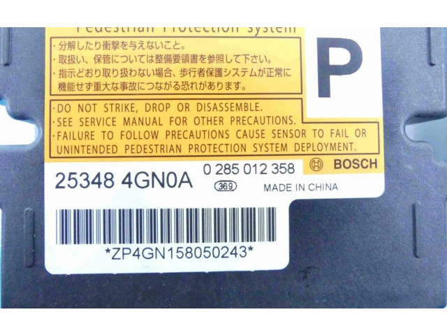 Блок подушек безопасности 253484GN0A, IMPRK1283207   Infiniti Q50