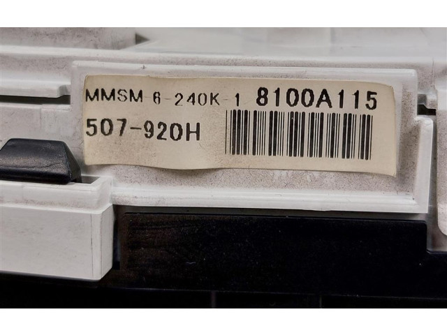 Панель приборов 8100A115 Mitsubishi Outlander