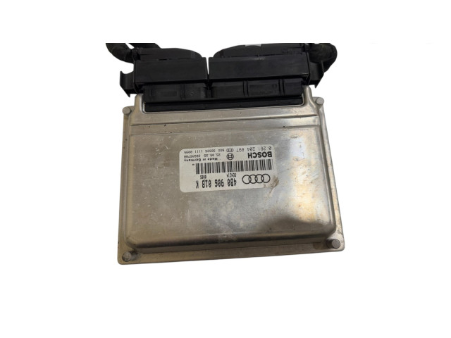 Блок управления двигателя 4B0907401AE, 0281010496   Audi A6 S6 C5 4B