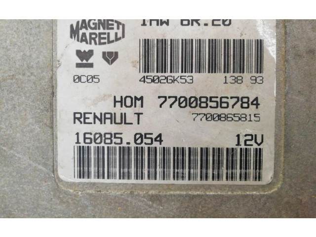 Блок управления двигателем Блок управления 7700586784   Renault Twingo I