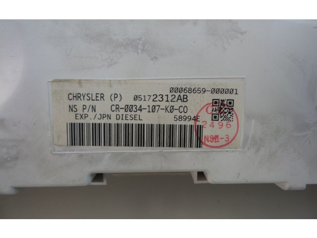 Панель приборов Jeep Grand Cherokee (WK)