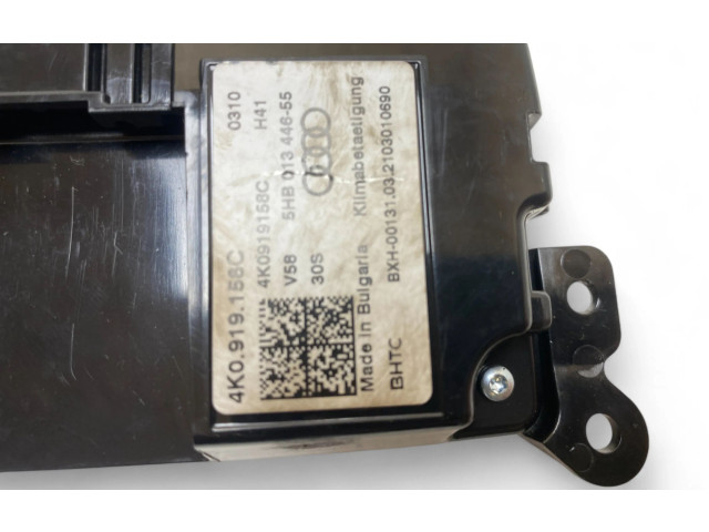 Блок управления климат-контролем 4K0919158C   Audi e-tron