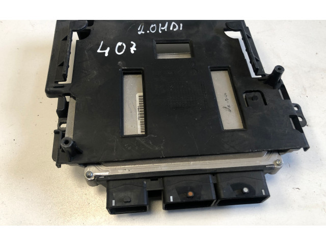 Блок управления двигателя 9663548180 Citroen C4 I Picasso