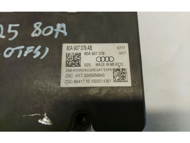 Блок АБС 80a907379ab   Audi  Q5 SQ5  2017 -  года