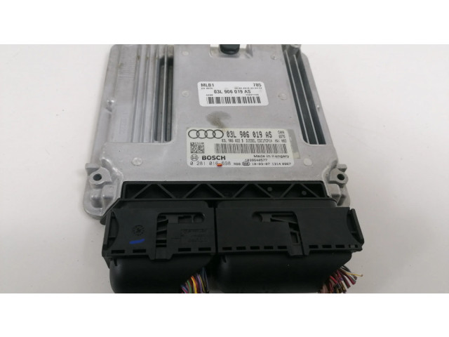 Řídící jednotka 03L906019AS, 0281016698 Audi Q5 SQ5 2010