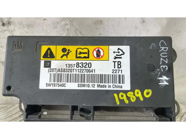 Блок управления двигателя 13578320, MODULOELECTRONICO Chevrolet Astra