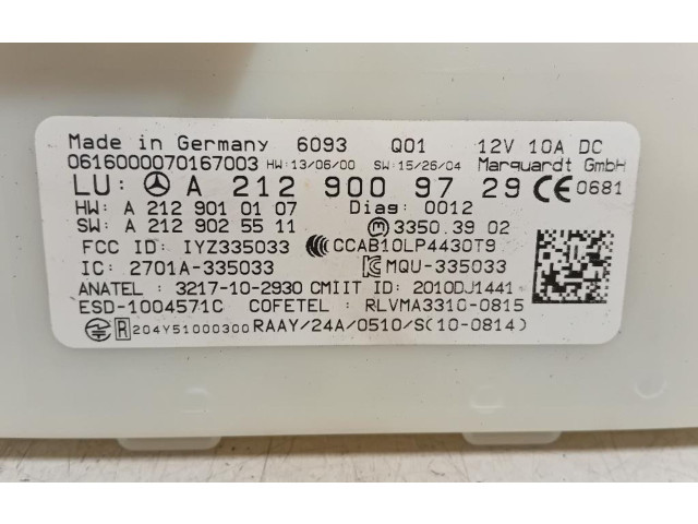 Блок управления A2129009729, 642826 Mercedes-Benz GLE (W166 - C292)