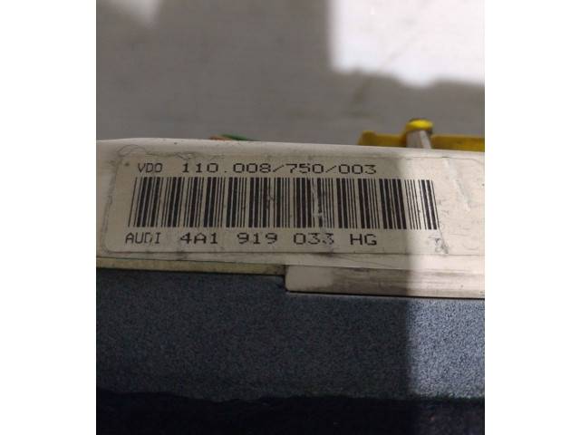 Панель приборов    Audi A6 S6 C4 4A       