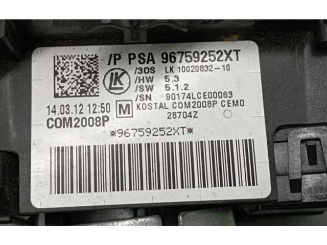 Подрулевой шлейф SRS 96759252XT, LK1002083210 Citroen C4 II