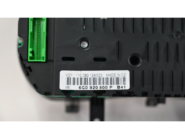 Přístrojová deska Volkswagen Polo IV 9N3 2002 88311330, 6Q0920800P