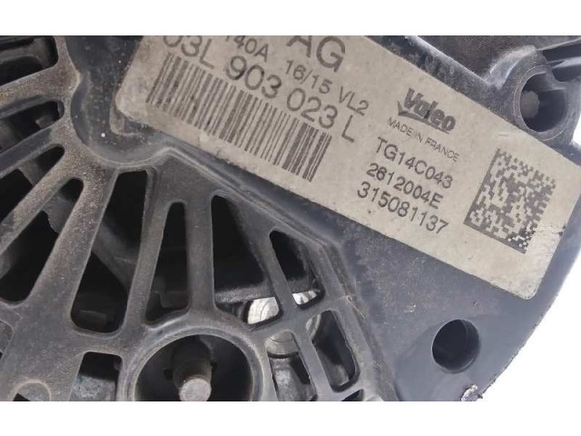 Генератор 03L903023L, 04L903023L Skoda Octavia Mk3 (5E)