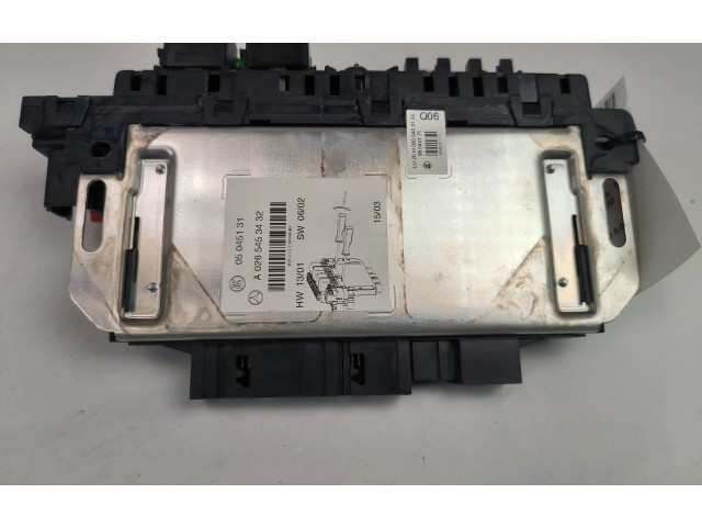 Блок предохранителей A0265453432, 05045131 Mercedes-Benz SL R230