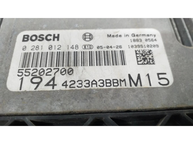 Řídící jednotka 1944233A3BBMM15, CENTRALITAMOTORUCE Fiat Croma