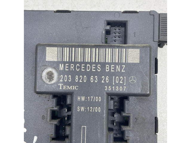 Блок комфорта 2038206326, 351307   Mercedes-Benz C W203   