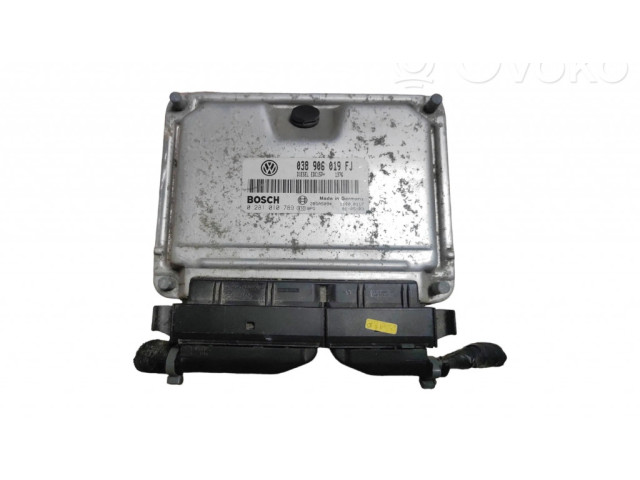 Блок управления двигателя 038906019FJ, 28SA5094 Skoda Octavia Mk1 (1U)