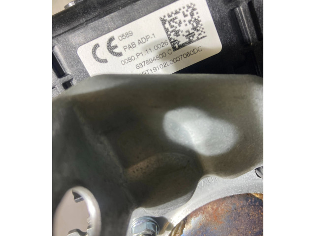 Подушка безопасности пассажира 637894800C Renault Clio V