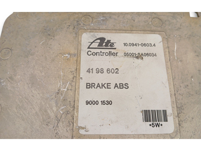 Блок управления ABS 4198602 Saab 9000 CS