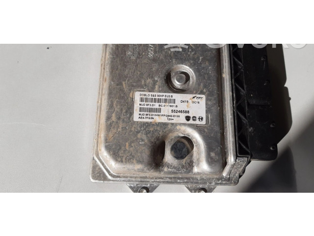 Блок управления двигателя 55246588   Opel Combo D