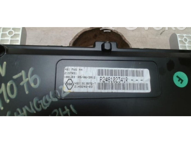 Дисплей 248102341R, 248102341R Renault Kangoo II