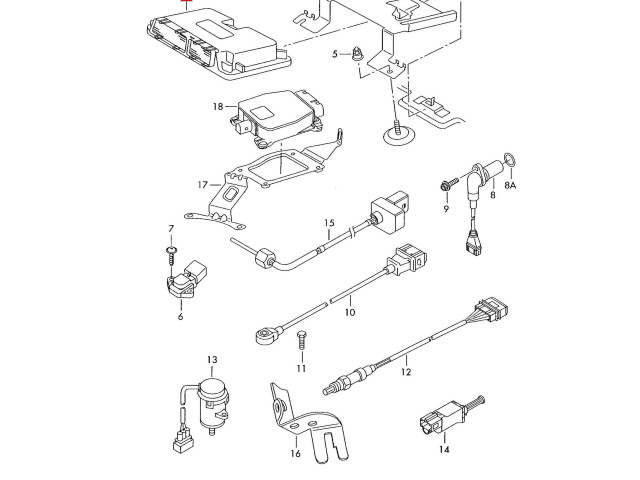 Блок управления двигателем Блок управления 038906012FH   Volkswagen New Beetle
