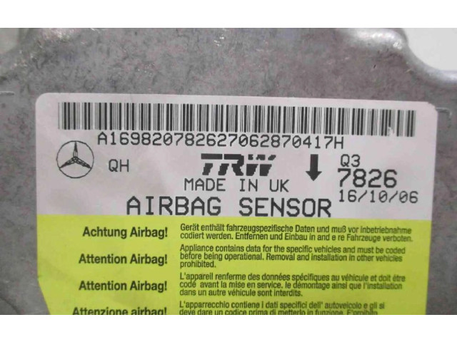 Блок подушек безопасности A1698204185, A1698204185   Mercedes-Benz A W169