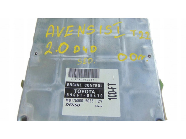 Řídící jednotka 8966105410 Toyota Avensis T220 2000