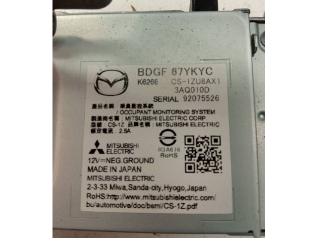 Блок управления BDGF67YKYC, CS-IZU8AXI Mazda 3